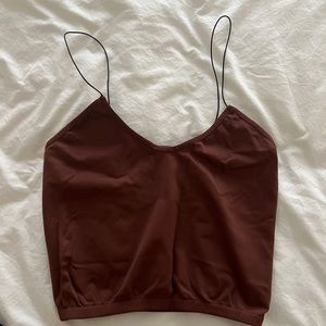 Free People skinny strap seamless brami